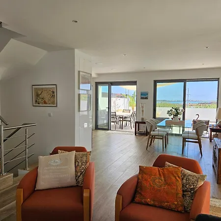 Superior Beachfront With Pool, At Ria Formosa Natural Park, Olhao Вилла